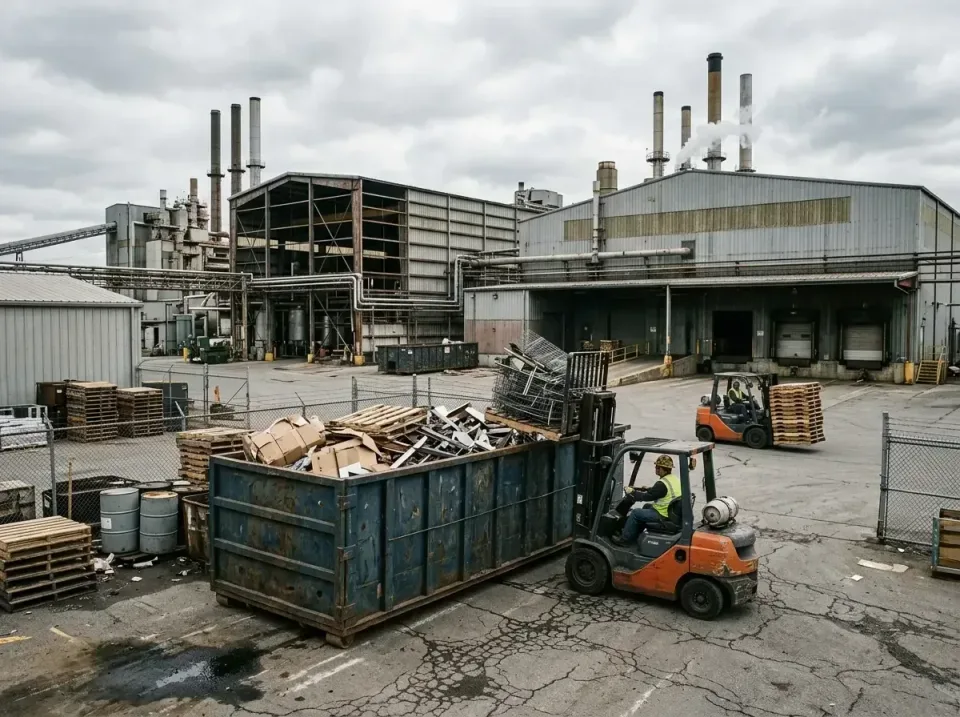 industrial-factory-scrap-conta-003 — frequently asked questions, Cheap Roll-off Dumpster Rentals in Rome, NY